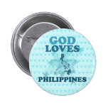 Gott-Lieben Philippinen Button