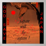 GOTT RETTEN JAPAN PLAKATDRUCK