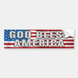 Gott segnen Amerika-Autoaufkleber