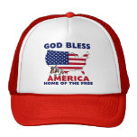 Gott segnen Amerika Baseballcap