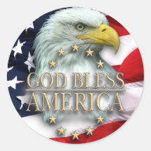 Gott segnen Amerika Sticker