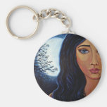 Göttin des Mondes u. der Sterne - KeyChain Schlüsselbänder