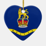 Gouverneur allgemein von Belize, Belize Flagge Weinachtsornamente