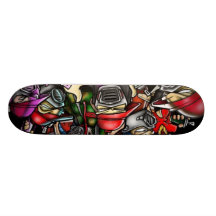 Graffit Prostraßen Personalisiertes Skateboarddeck