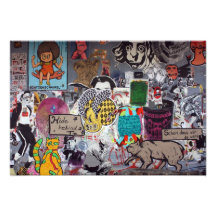 Graffiti, Berlin, Deutschland Kunstfoto