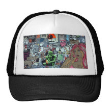 Graffiti, Berlin, Deutschland Retro Cap