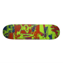 Graffiti-Limones Skateboard Personalisiertes Skateboarddeck