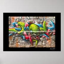 Graffiti-Plakat