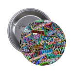 Graffitifriedensinternationalübersetzung Button