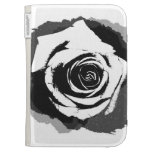 Grafische Schwarzweiss-Rose