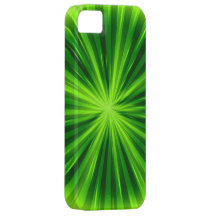 Grafischer Entwurf des Limonen grünen Sternlichtes iPhone 5 Schutzhüllen