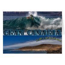 Gran Canaria Brandungs-Herausforderung Karten