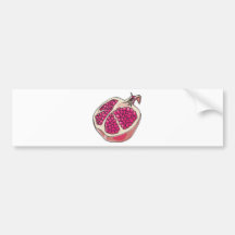 Granatapfel Autosticker