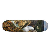Grand Canyon des Yellowstone-Parks, der Towar scha Bedruckte Skateboarddecks