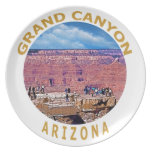 Grand- Canyonandenken-Platte Teller