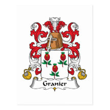 Granier Familienwappen Postkarten