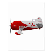 Granville-Bruder-Flugzeug-"Gee Biene R-1 " Postkarten