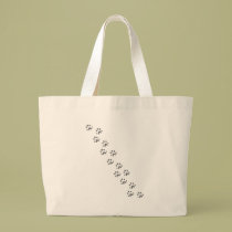 graue Hundetatzen taschen