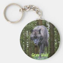 GRAUE SATZ-WOLF u. WALDnatur-Sammlung Schlüsselanhänger