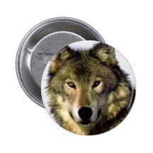 Grauer Wolf Buttons