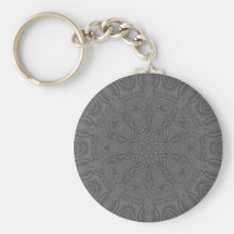 Graues Keychain Schlüsselanhänger