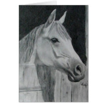 Graues Pferd Karten