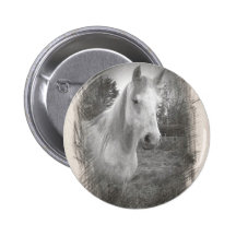 Graues Pferdebild Button