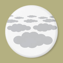graues Wolkenwetter magnete