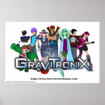 Gravitronix "Groupshot" Plakat