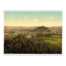 Graz, allgemeine Ansicht vom Rainer Kogel, Steierm Postkarte