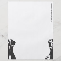 Great Dane Letter Individuelle Flyer
