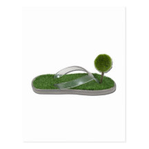GreenFootprint112311 Postkarte