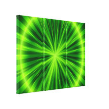 GreenLight Fantasie-Kunst-Entwurf abstrakte 2 Leinwand Druck