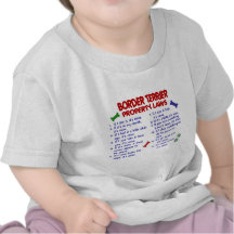 GRENZTerrier-Eigentums-Gesetze 2 T-shirt