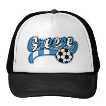 Griechenland-Fußball Truckerkappe
