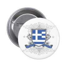 Griechenland-Schild-Knopf Buttons