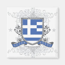 Griechenland-Schild-Magnet Kühlschrankmagnet