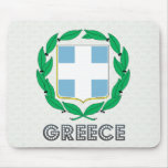 Griechenland-Wappen Mauspads