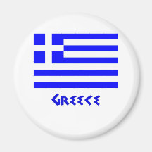 Griechische Flagge Magnete