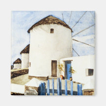 Griechische Windmühlen Magnete