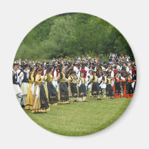 Griechischer traditioneller Tanz Magnets