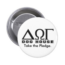 Griechisches Hundehaus Buttons