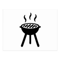 Grill BBQ postkarten