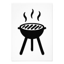 Grill GRILLEN Personalisierte Einladung