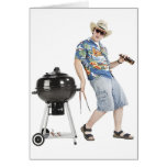 Grillen für Typen Grußkarten