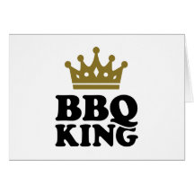 GRILLEN König Grußkarten