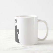 Grimmiger Sensenmann Tasse