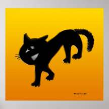 Grinsende Katze Plakatdrucke