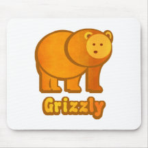 Grizzlybär Mousepads