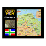 Groningen die niederländische Karte Postkarten